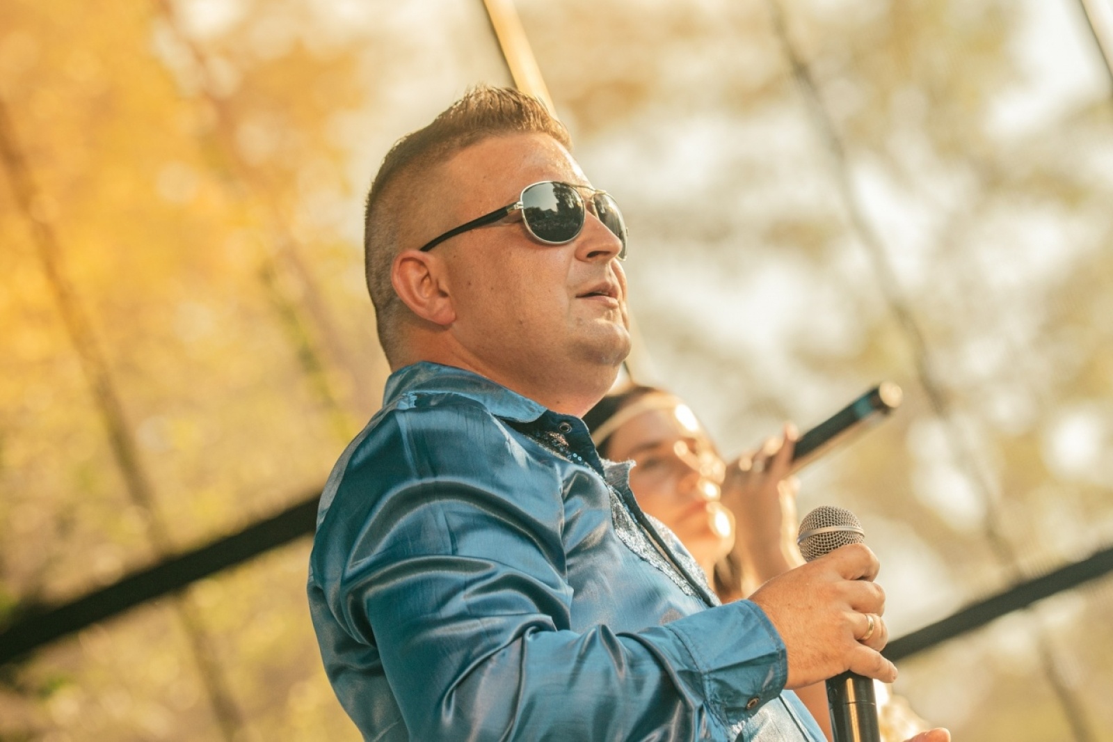 Zdjęcie w galerii na portalu naszwodzislaw.com: Golden Mix i Flipper Duo w ramach Letniego Muzykowania [FOTO] wiadomości z regionu