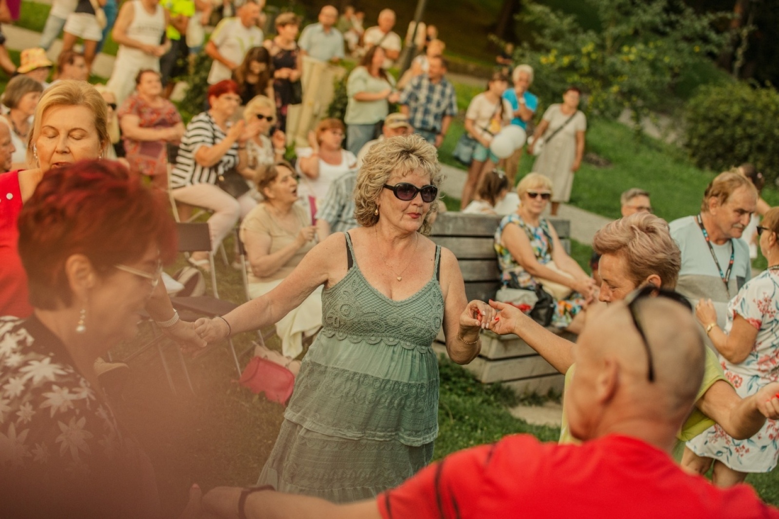 Zdjęcie w galerii na portalu naszwodzislaw.com: Golden Mix i Flipper Duo w ramach Letniego Muzykowania [FOTO] wiadomości z regionu