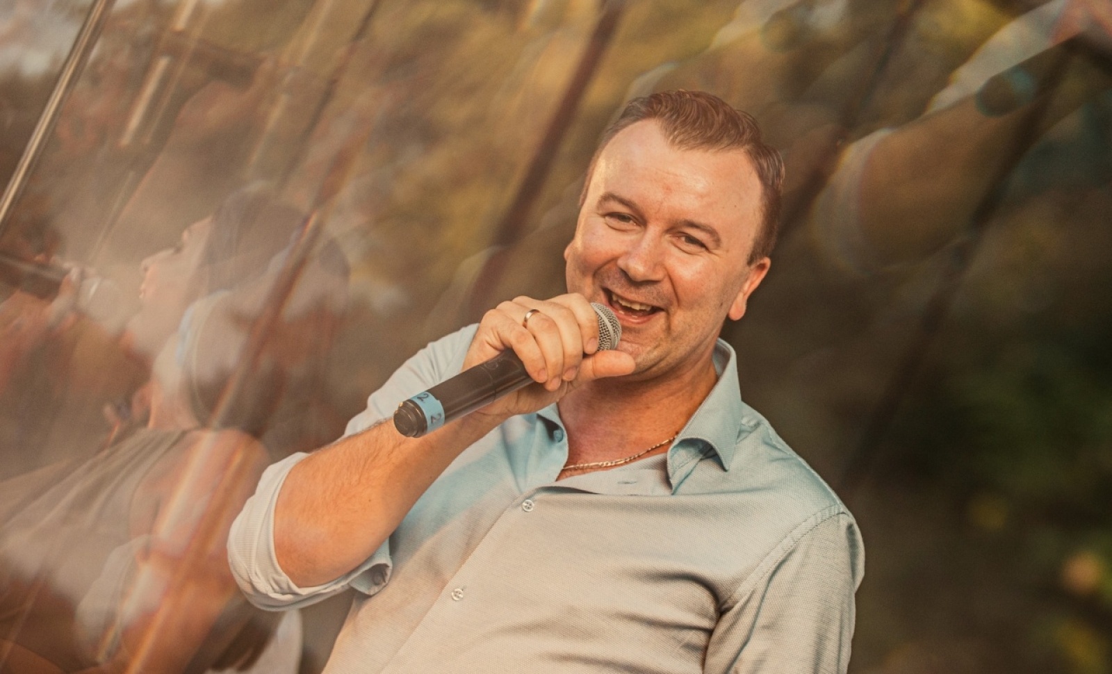 Zdjęcie w galerii na portalu naszwodzislaw.com: Golden Mix i Flipper Duo w ramach Letniego Muzykowania [FOTO] wiadomości z regionu