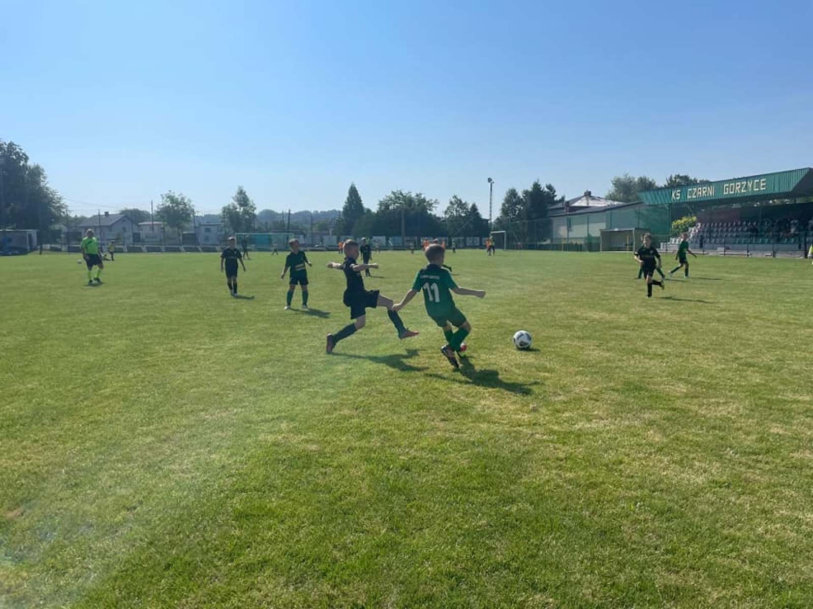 Zdjęcie w galerii na portalu naszwodzislaw.com: Piłkarska rywalizacja w Gorzycach. Czarni Gorzyce i FC Hlucin najlepsi [FOTO] wiadomości z regionu