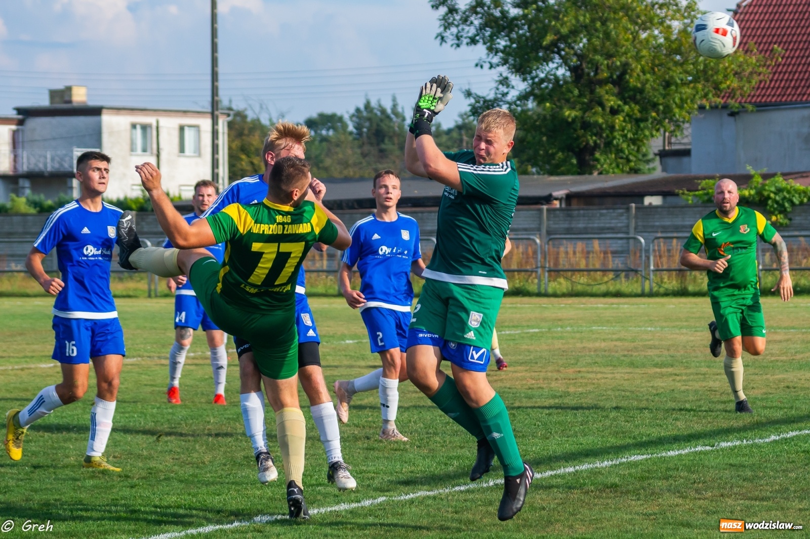 Zdjęcie w galerii na portalu naszwodzislaw.com: B klasa. Quo vadis Naprzód Zawada? [FOTO] wiadomości z regionu