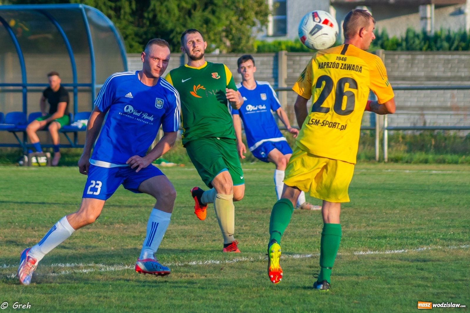 Zdjęcie w galerii na portalu naszwodzislaw.com: B klasa. Quo vadis Naprzód Zawada? [FOTO] wiadomości z regionu