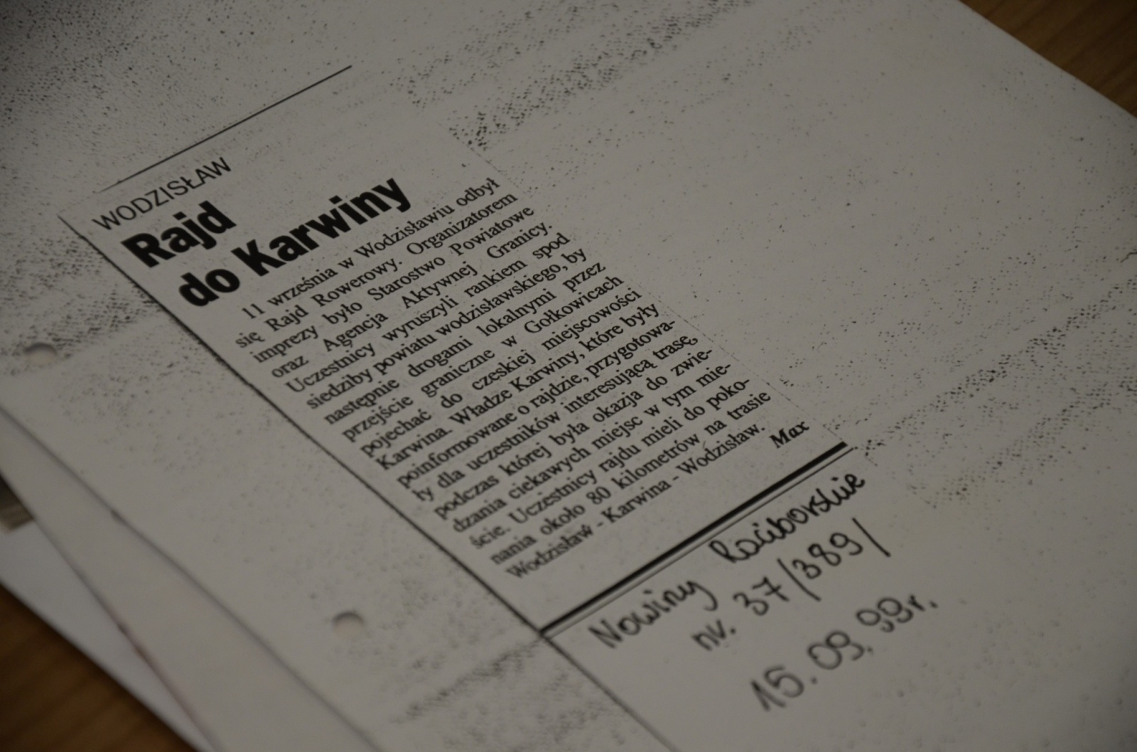 Zdjęcie w galerii na portalu naszwodzislaw.com: Setki uczestników Powiatowego Rajdu Rowerowego [FOTO] wiadomości z regionu