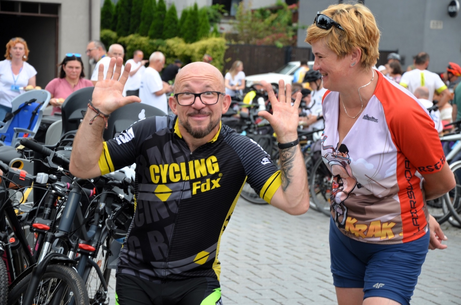 Zdjęcie w galerii na portalu naszwodzislaw.com: Setki uczestników Powiatowego Rajdu Rowerowego [FOTO] wiadomości z regionu