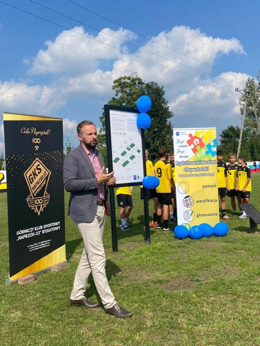 Zdjęcie w galerii na portalu naszwodzislaw.com: Rydułtowy. Nowy tor przeszkód oficjalnie otwarty wiadomości z regionu