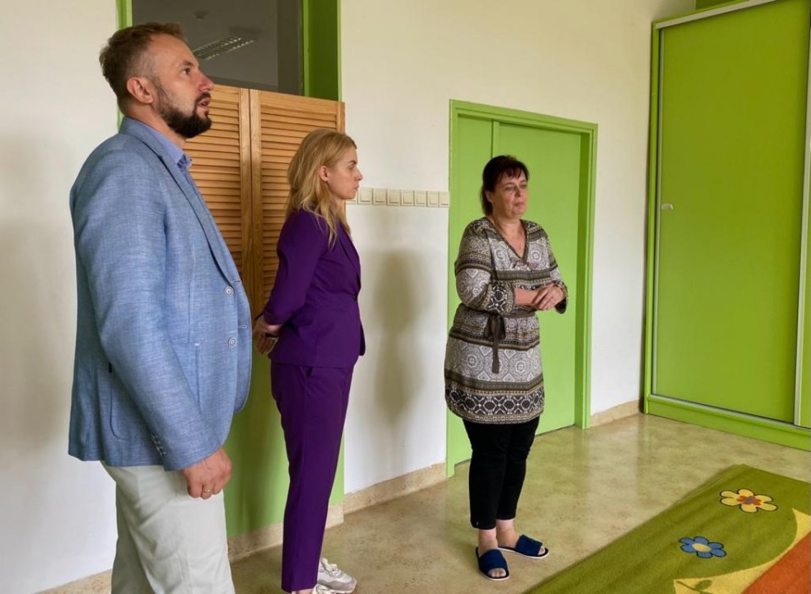 Zdjęcie w galerii na portalu naszwodzislaw.com: Pańskie oko konia tuczy. Władze Rydułtów wizytowały przedszkola wiadomości z regionu