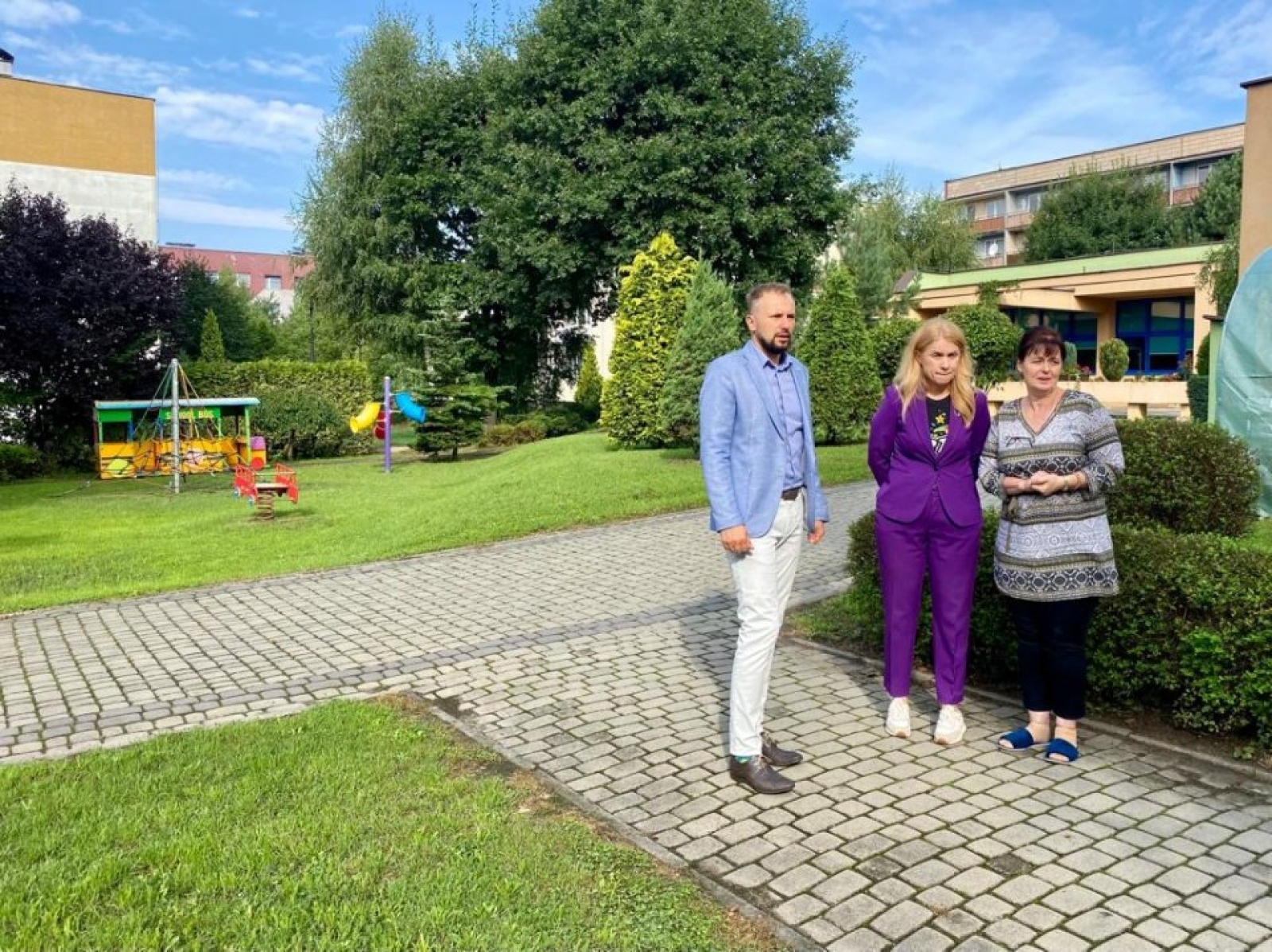 Zdjęcie w galerii na portalu naszwodzislaw.com: Pańskie oko konia tuczy. Władze Rydułtów wizytowały przedszkola wiadomości z regionu