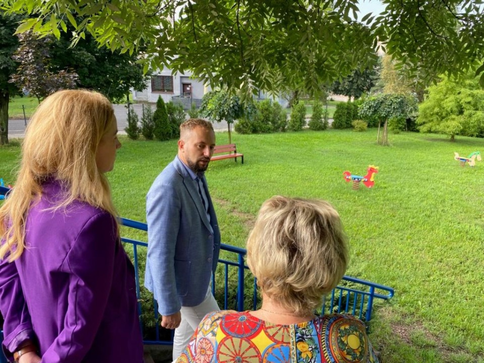 Zdjęcie w galerii na portalu naszwodzislaw.com: Pańskie oko konia tuczy. Władze Rydułtów wizytowały przedszkola wiadomości z regionu