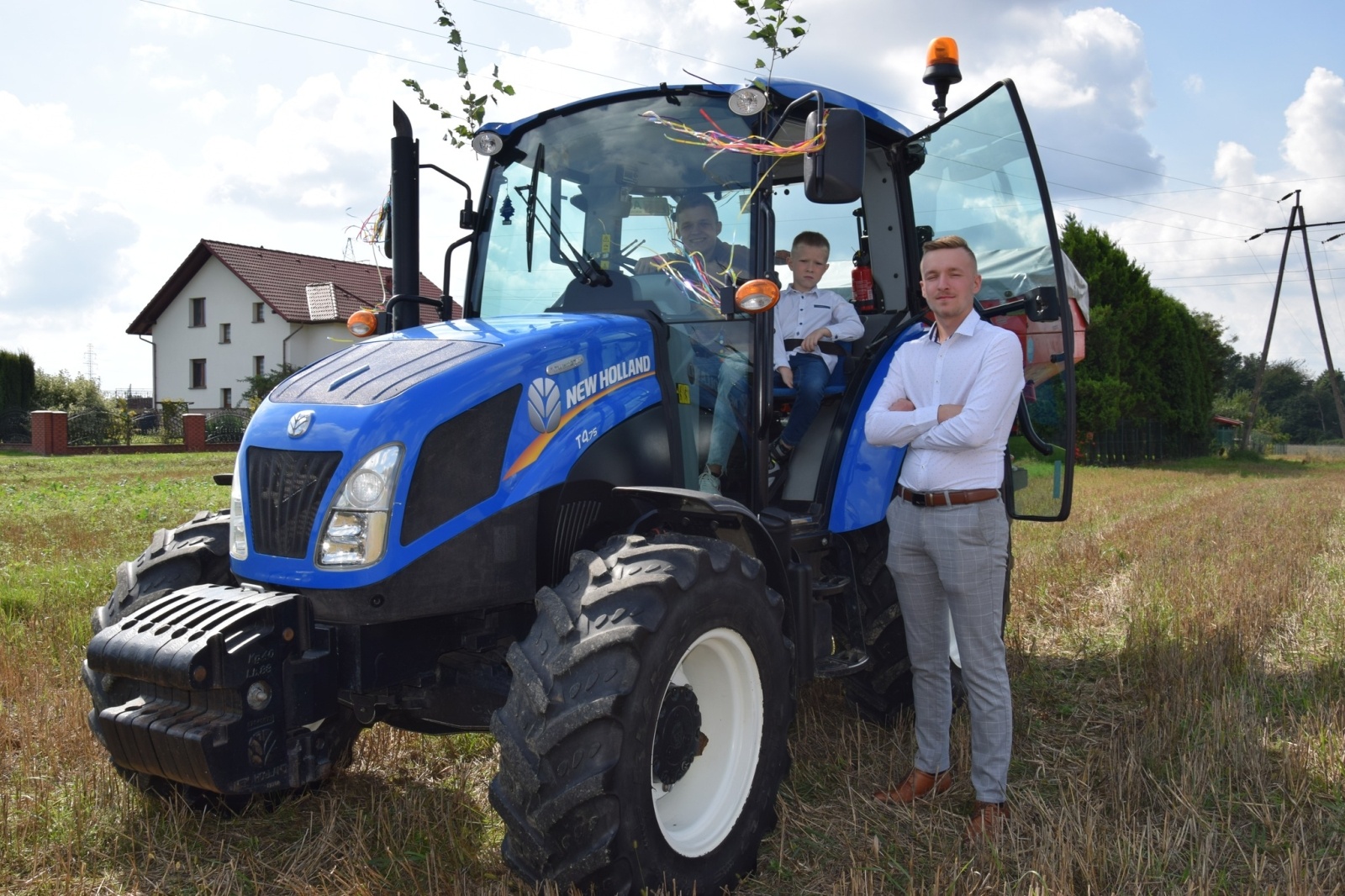 Zdjęcie w galerii na portalu naszwodzislaw.com: Piękne święto na 50-lecie, czyli dożynki Gminy Mszana 2023 [FOTO] wiadomości z regionu