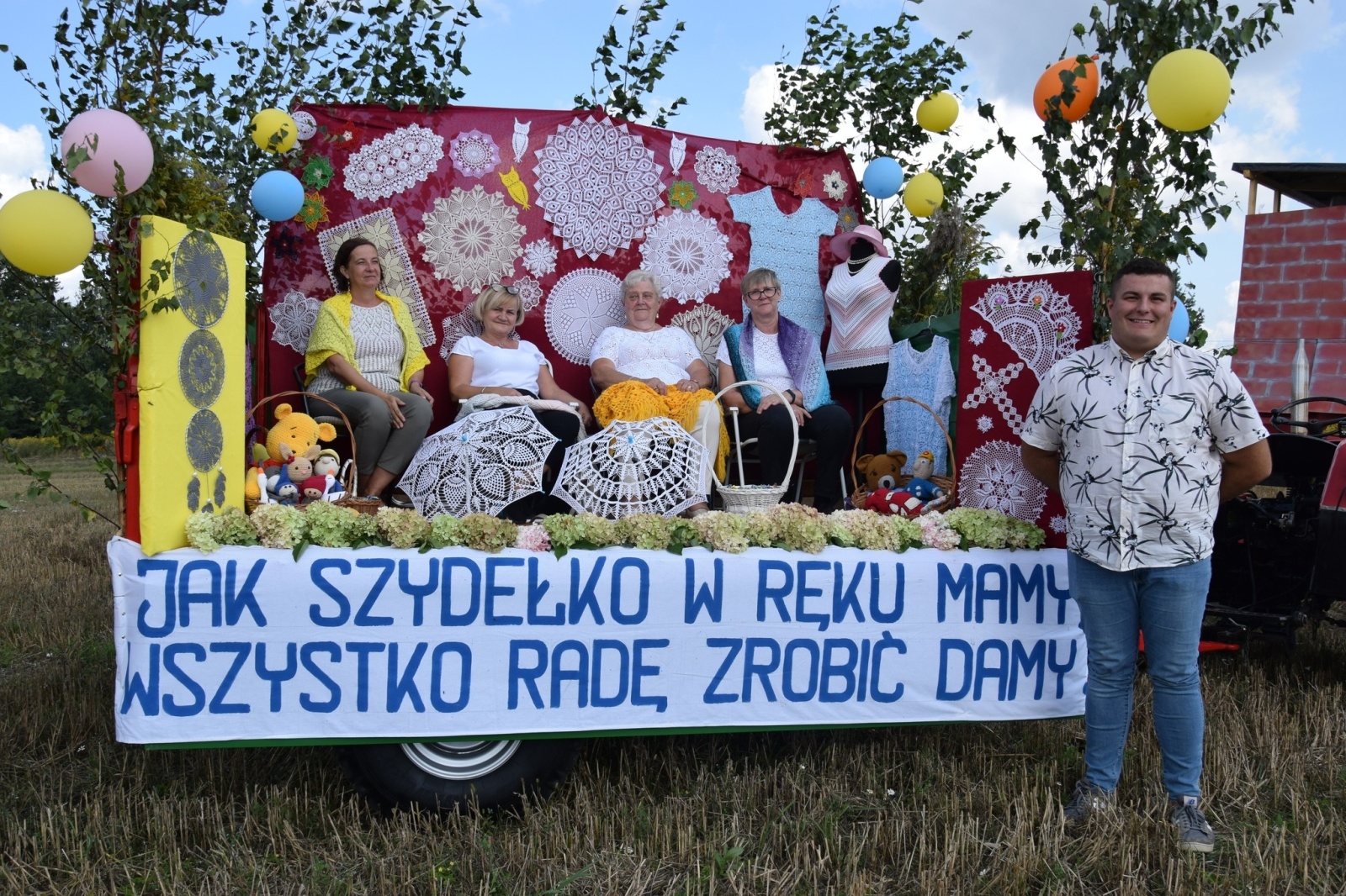 Zdjęcie w galerii na portalu naszwodzislaw.com: Piękne święto na 50-lecie, czyli dożynki Gminy Mszana 2023 [FOTO] wiadomości z regionu