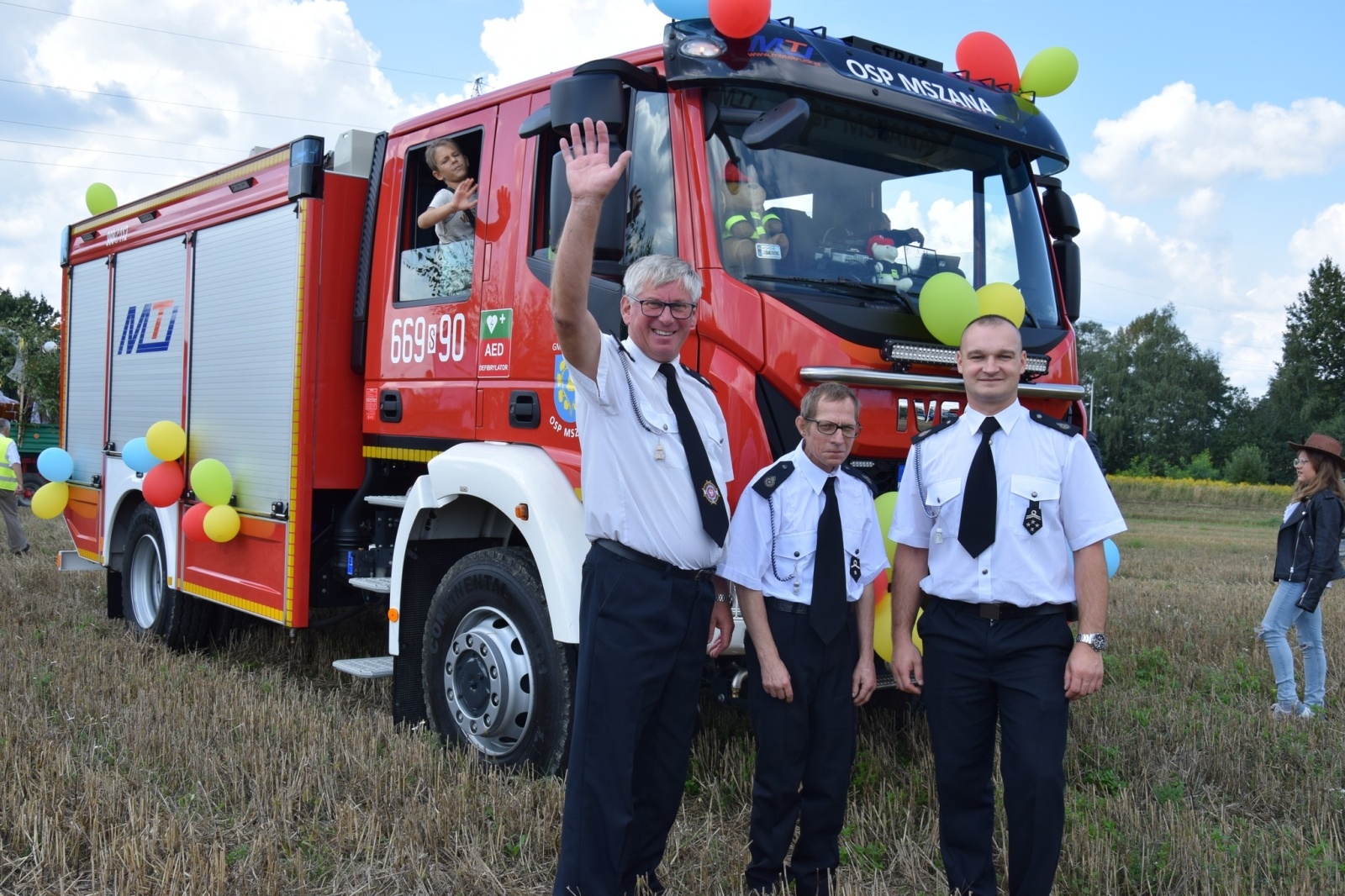 Zdjęcie w galerii na portalu naszwodzislaw.com: Piękne święto na 50-lecie, czyli dożynki Gminy Mszana 2023 [FOTO] wiadomości z regionu