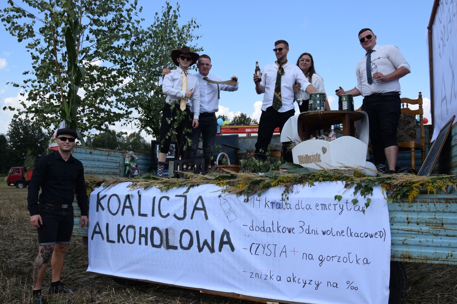 Zdjęcie w galerii na portalu naszwodzislaw.com: Piękne święto na 50-lecie, czyli dożynki Gminy Mszana 2023 [FOTO] wiadomości z regionu