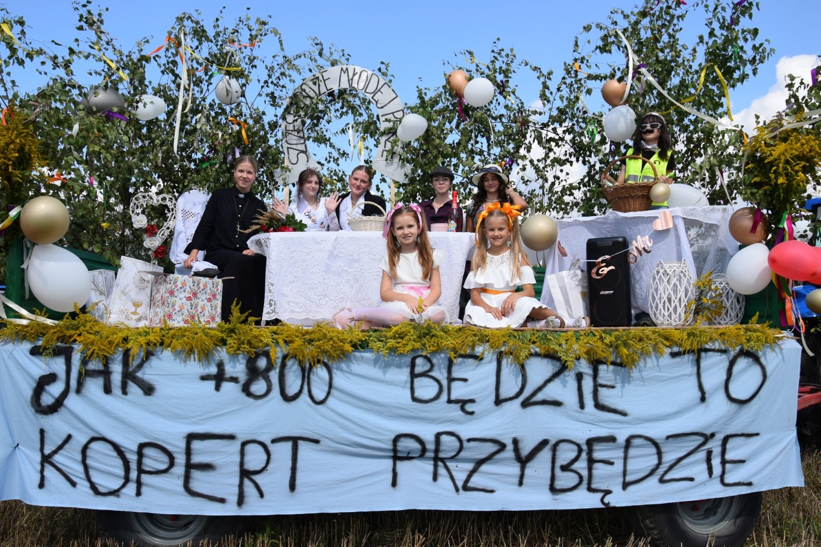 Zdjęcie w galerii na portalu naszwodzislaw.com: Piękne święto na 50-lecie, czyli dożynki Gminy Mszana 2023 [FOTO] wiadomości z regionu