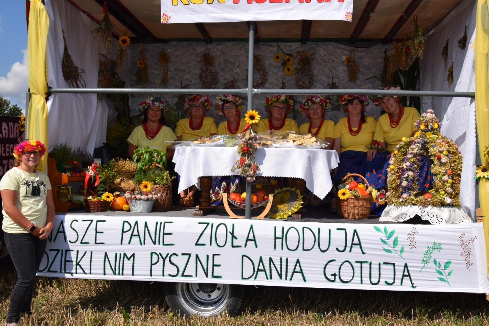 Zdjęcie w galerii na portalu naszwodzislaw.com: Piękne święto na 50-lecie, czyli dożynki Gminy Mszana 2023 [FOTO] wiadomości z regionu