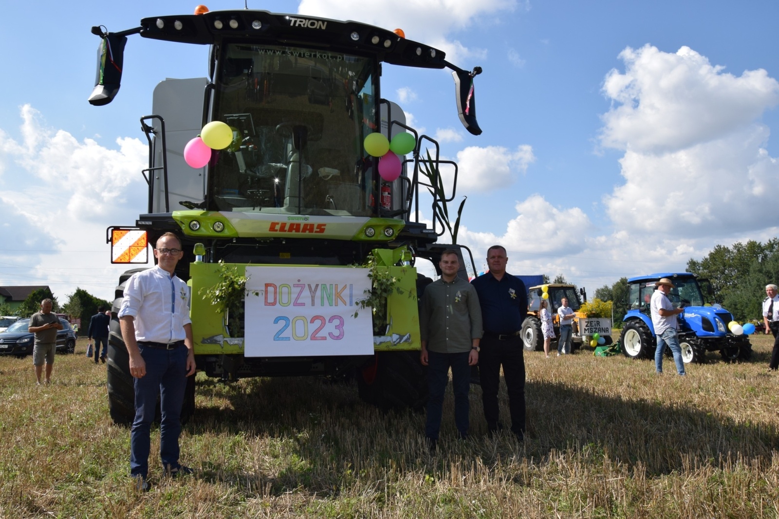 Zdjęcie w galerii na portalu naszwodzislaw.com: Piękne święto na 50-lecie, czyli dożynki Gminy Mszana 2023 [FOTO] wiadomości z regionu