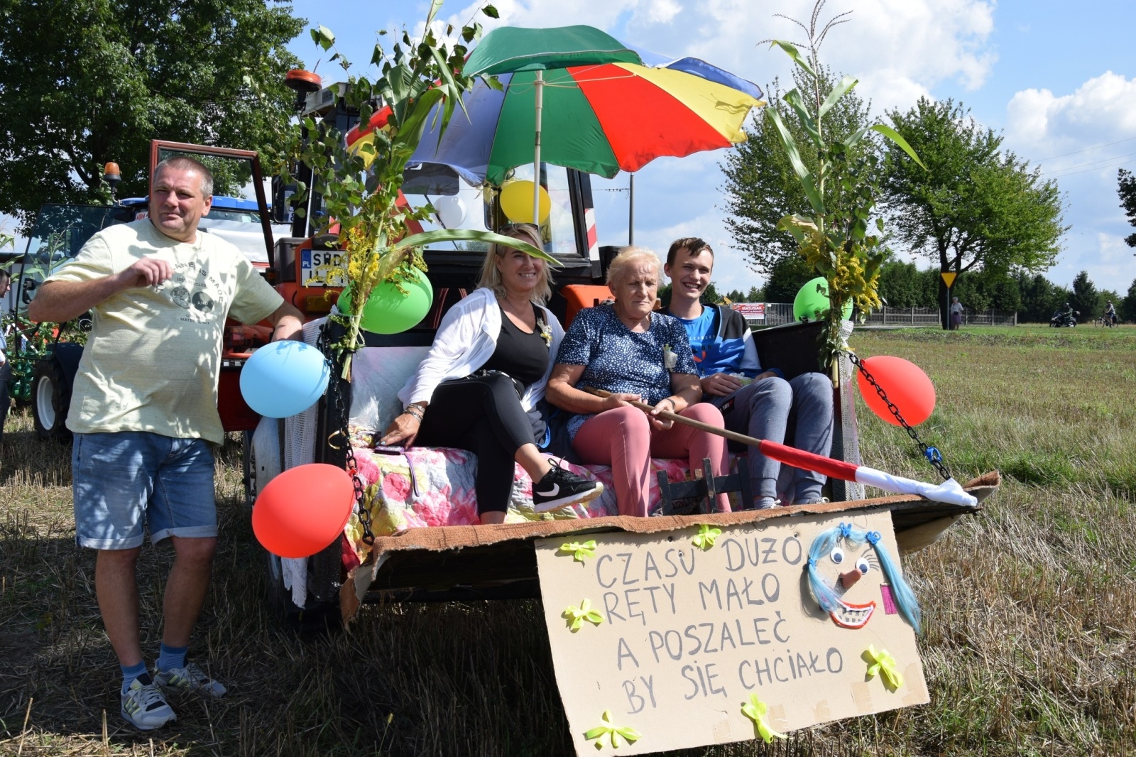 Zdjęcie w galerii na portalu naszwodzislaw.com: Piękne święto na 50-lecie, czyli dożynki Gminy Mszana 2023 [FOTO] wiadomości z regionu