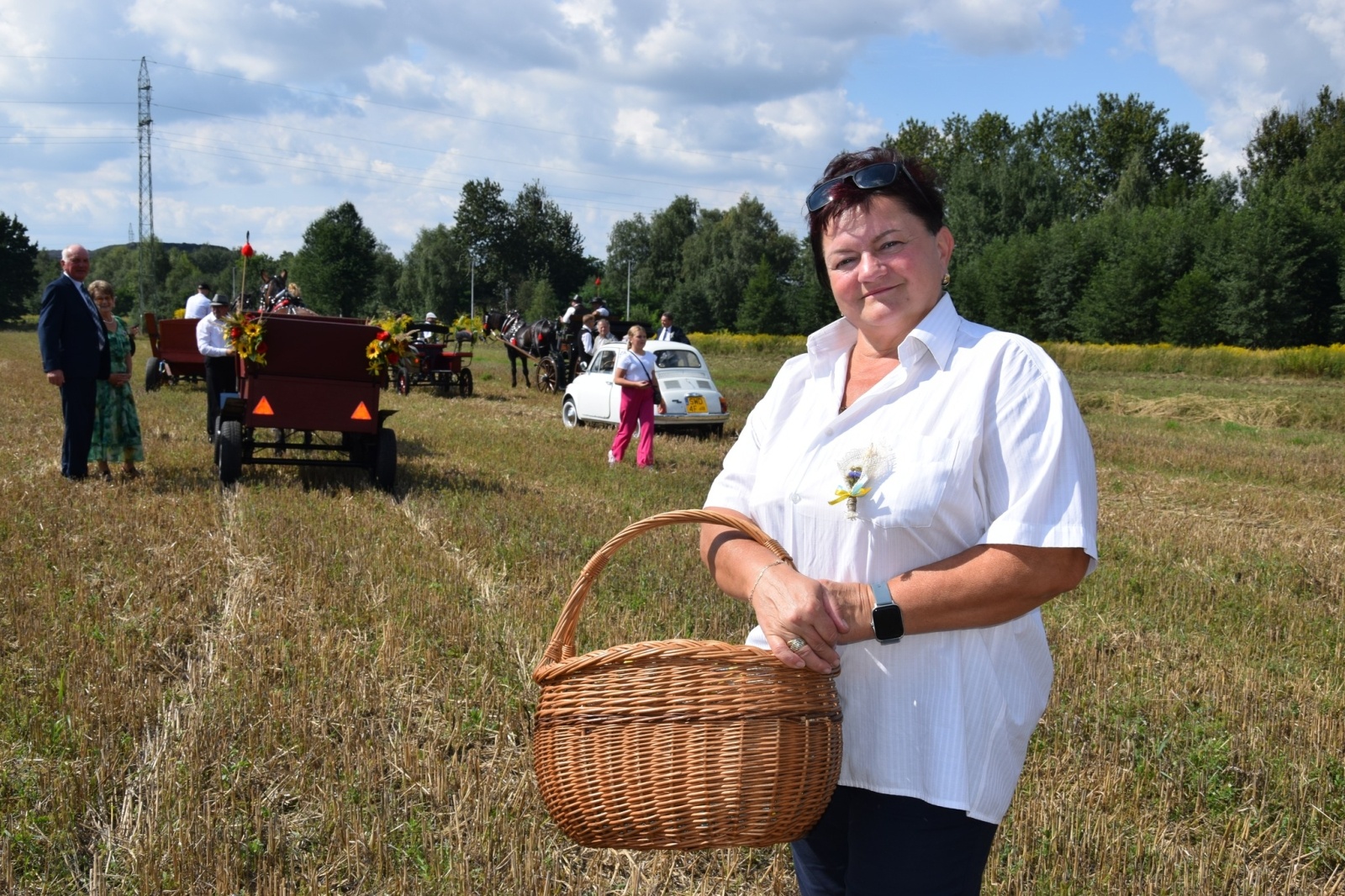 Zdjęcie w galerii na portalu naszwodzislaw.com: Piękne święto na 50-lecie, czyli dożynki Gminy Mszana 2023 [FOTO] wiadomości z regionu