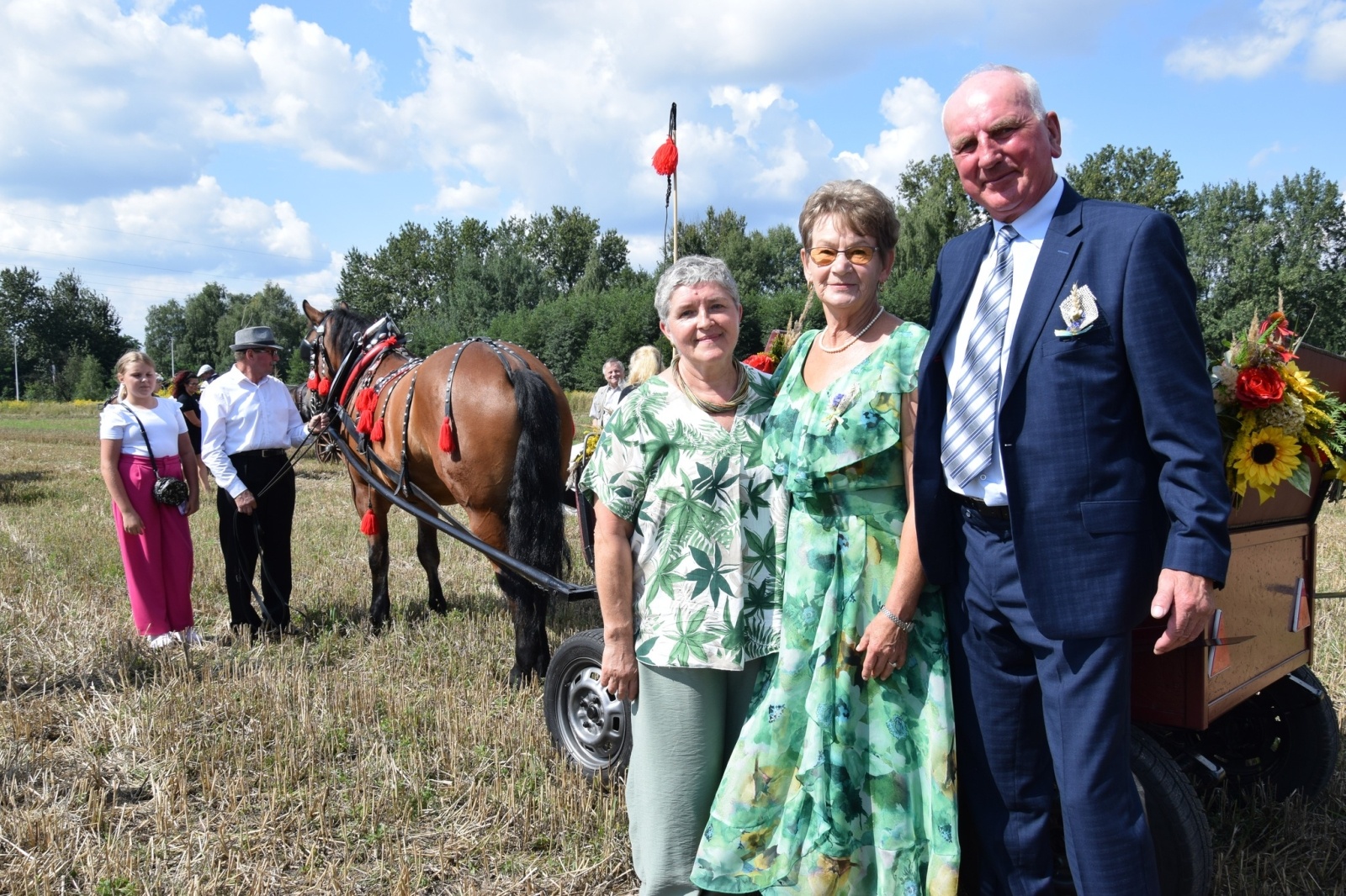 Zdjęcie w galerii na portalu naszwodzislaw.com: Piękne święto na 50-lecie, czyli dożynki Gminy Mszana 2023 [FOTO] wiadomości z regionu