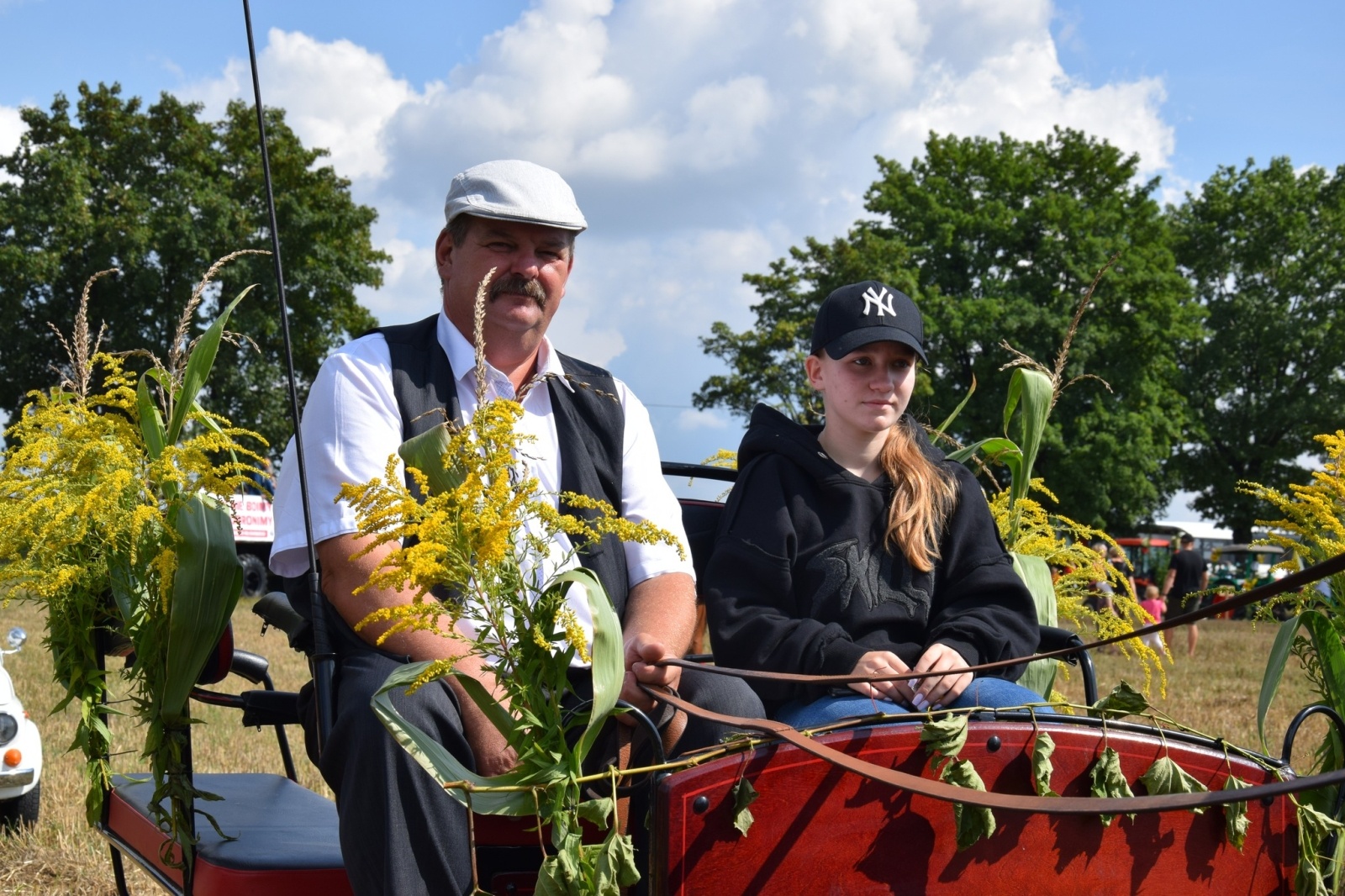 Zdjęcie w galerii na portalu naszwodzislaw.com: Piękne święto na 50-lecie, czyli dożynki Gminy Mszana 2023 [FOTO] wiadomości z regionu