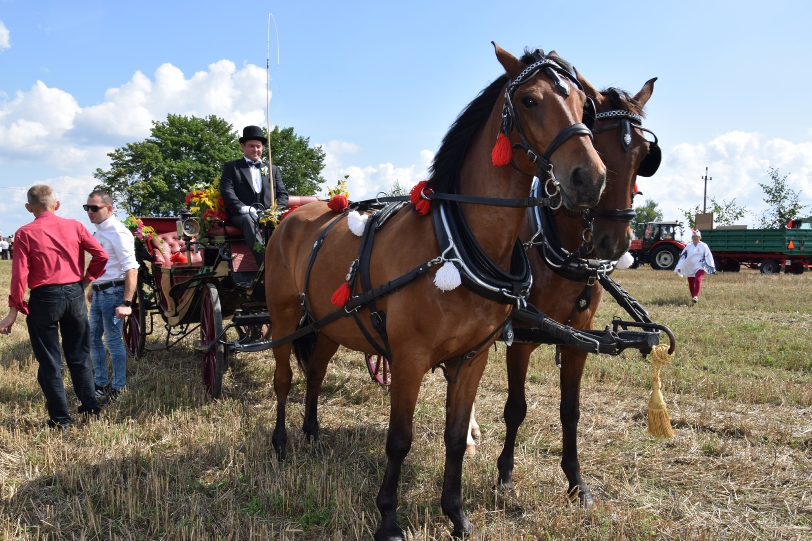 Zdjęcie w galerii na portalu naszwodzislaw.com: Piękne święto na 50-lecie, czyli dożynki Gminy Mszana 2023 [FOTO] wiadomości z regionu