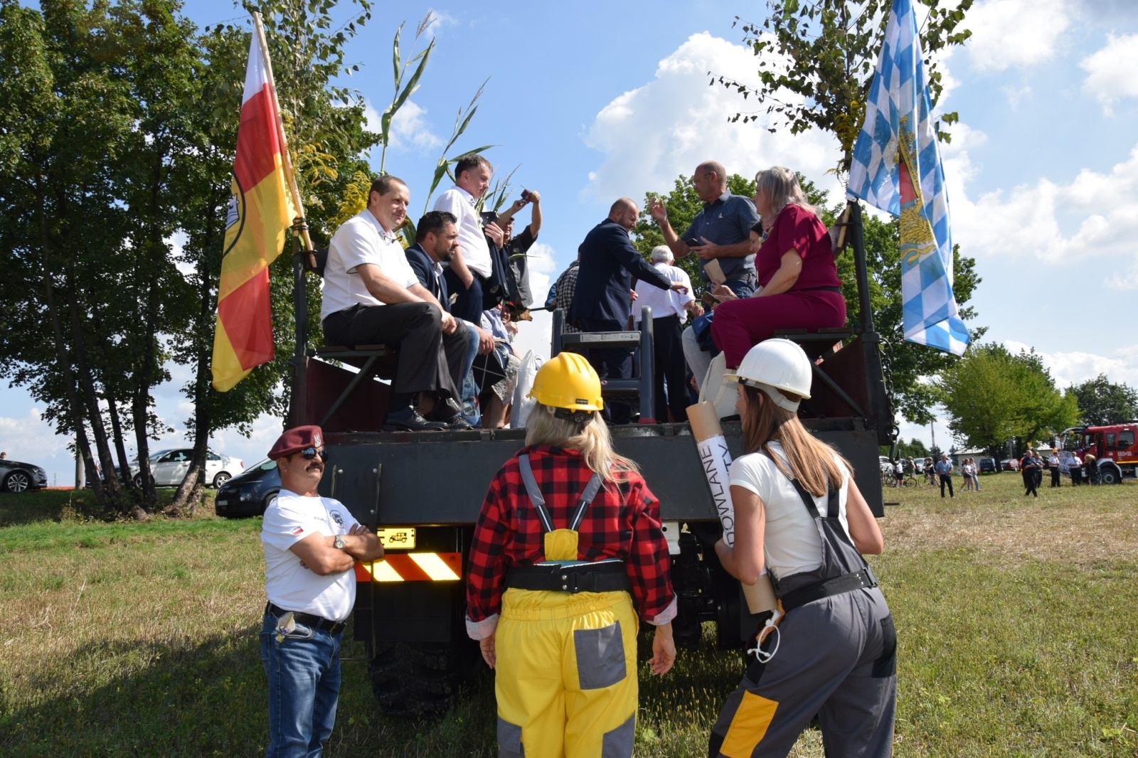 Zdjęcie w galerii na portalu naszwodzislaw.com: Piękne święto na 50-lecie, czyli dożynki Gminy Mszana 2023 [FOTO] wiadomości z regionu