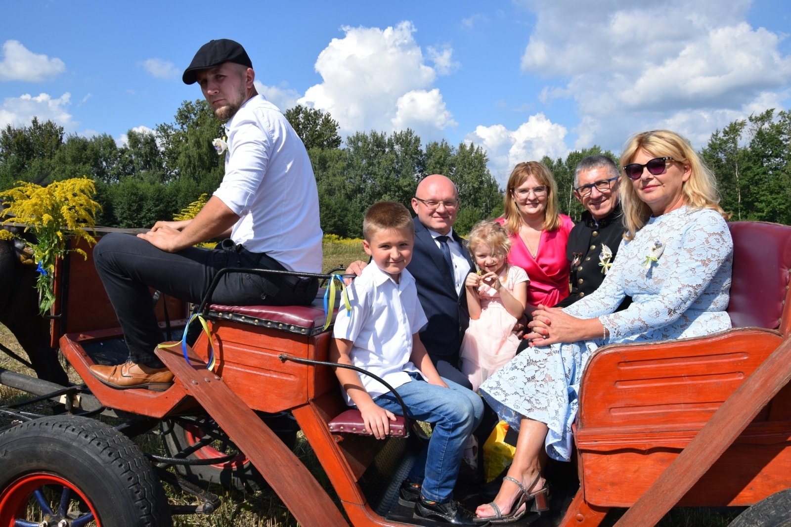 Zdjęcie w galerii na portalu naszwodzislaw.com: Piękne święto na 50-lecie, czyli dożynki Gminy Mszana 2023 [FOTO] wiadomości z regionu