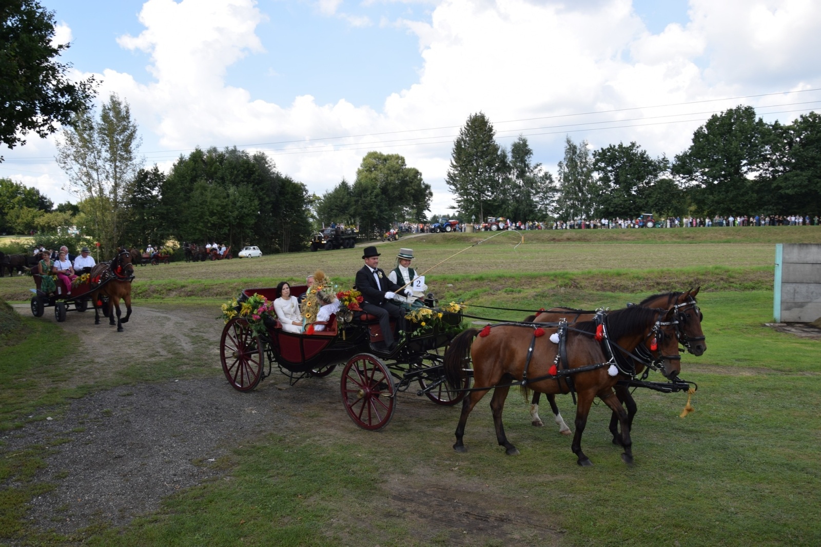 Zdjęcie w galerii na portalu naszwodzislaw.com: Piękne święto na 50-lecie, czyli dożynki Gminy Mszana 2023 [FOTO] wiadomości z regionu
