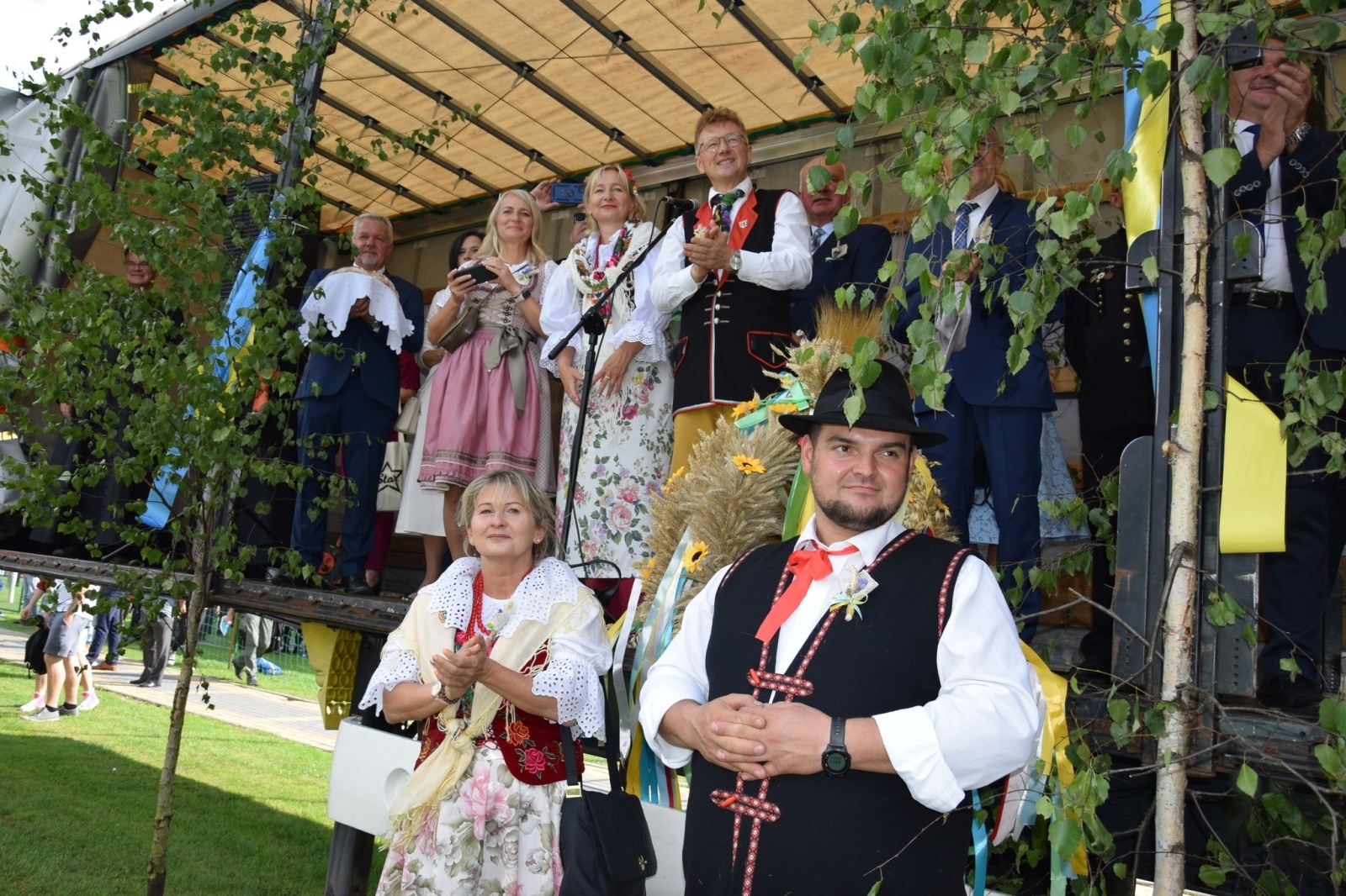 Zdjęcie w galerii na portalu naszwodzislaw.com: Piękne święto na 50-lecie, czyli dożynki Gminy Mszana 2023 [FOTO] wiadomości z regionu