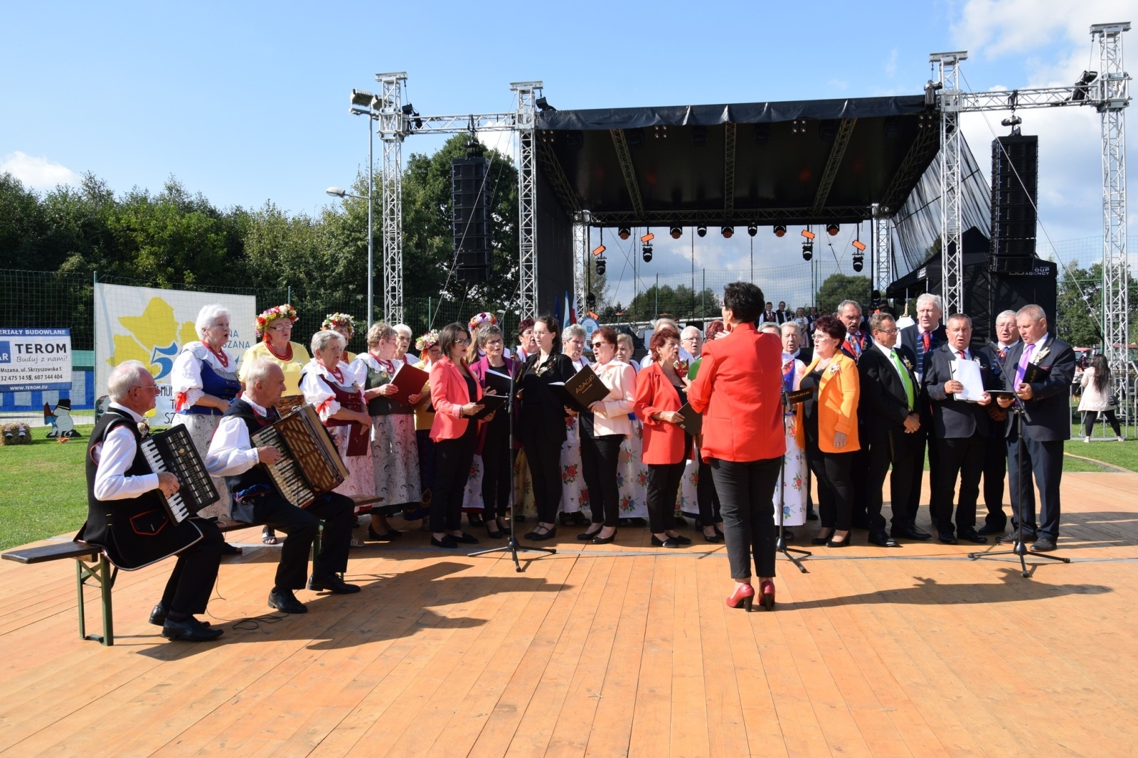 Zdjęcie w galerii na portalu naszwodzislaw.com: Piękne święto na 50-lecie, czyli dożynki Gminy Mszana 2023 [FOTO] wiadomości z regionu