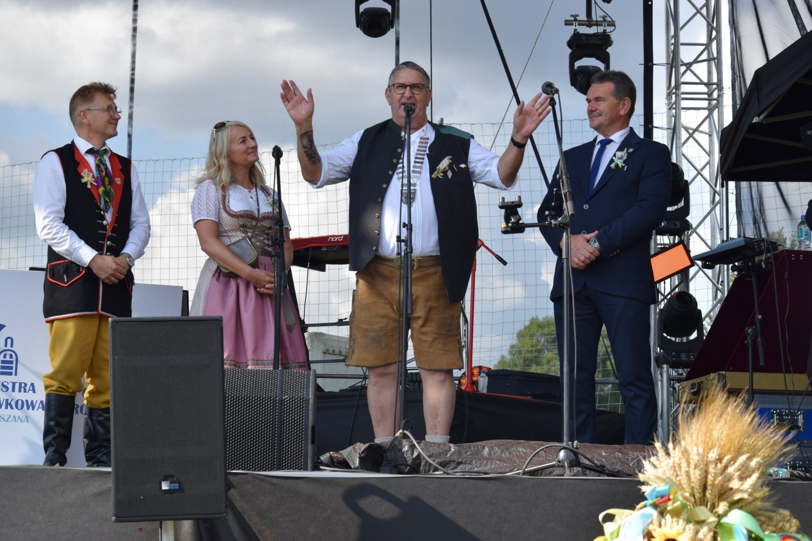 Zdjęcie w galerii na portalu naszwodzislaw.com: Piękne święto na 50-lecie, czyli dożynki Gminy Mszana 2023 [FOTO] wiadomości z regionu