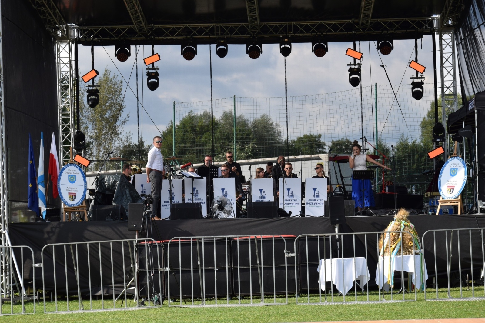 Zdjęcie w galerii na portalu naszwodzislaw.com: Piękne święto na 50-lecie, czyli dożynki Gminy Mszana 2023 [FOTO] wiadomości z regionu