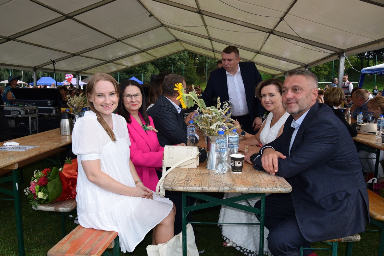 Zdjęcie w galerii na portalu naszwodzislaw.com: Piękne święto na 50-lecie, czyli dożynki Gminy Mszana 2023 [FOTO] wiadomości z regionu