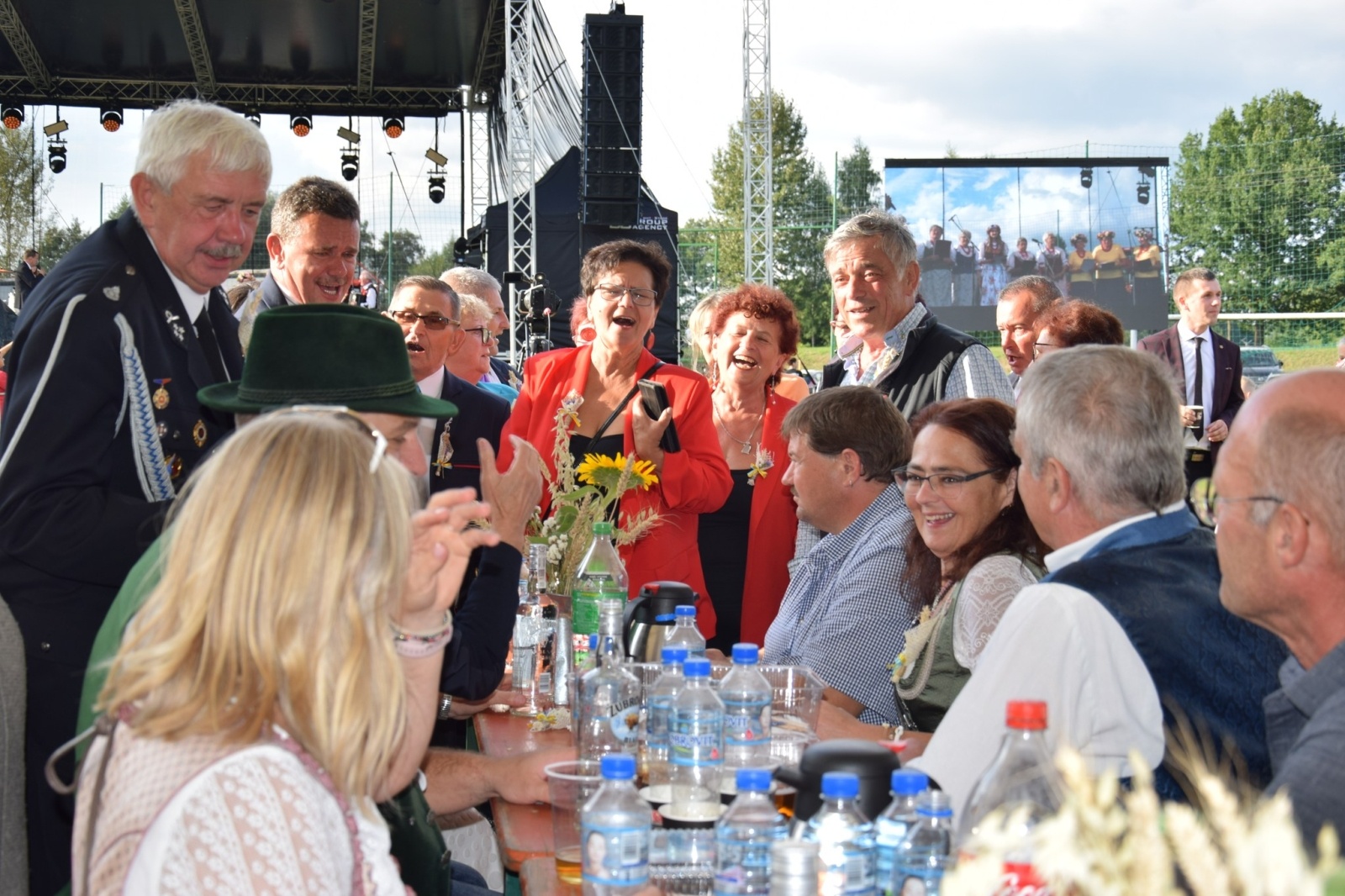 Zdjęcie w galerii na portalu naszwodzislaw.com: Piękne święto na 50-lecie, czyli dożynki Gminy Mszana 2023 [FOTO] wiadomości z regionu