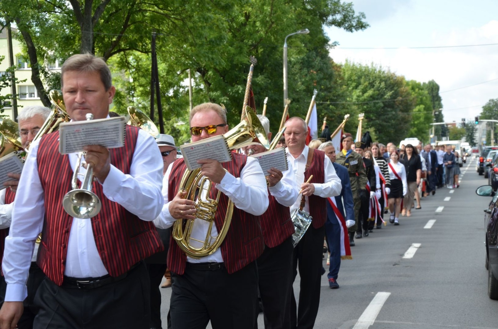 Zdjęcie w galerii na portalu naszwodzislaw.com: Wielkie święto Zespołu Szkół Ponadpodstawowych w Pszowie [FOTO] wiadomości z regionu