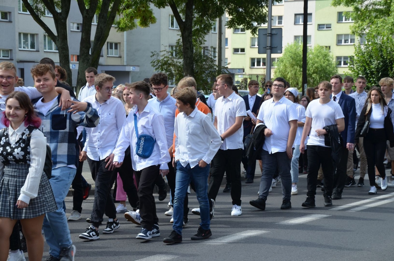Zdjęcie w galerii na portalu naszwodzislaw.com: Wielkie święto Zespołu Szkół Ponadpodstawowych w Pszowie [FOTO] wiadomości z regionu