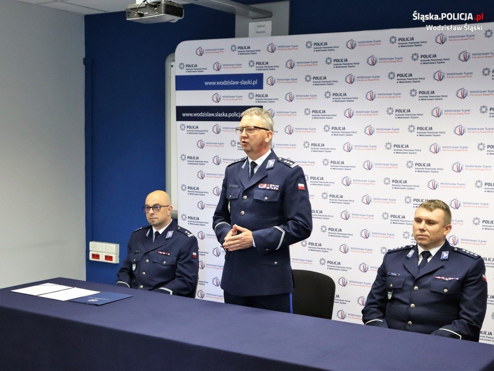 Zdjęcie w galerii na portalu naszwodzislaw.com: Policjanci z Wodzisławia Śląskiego mają nowego szefa wiadomości z regionu