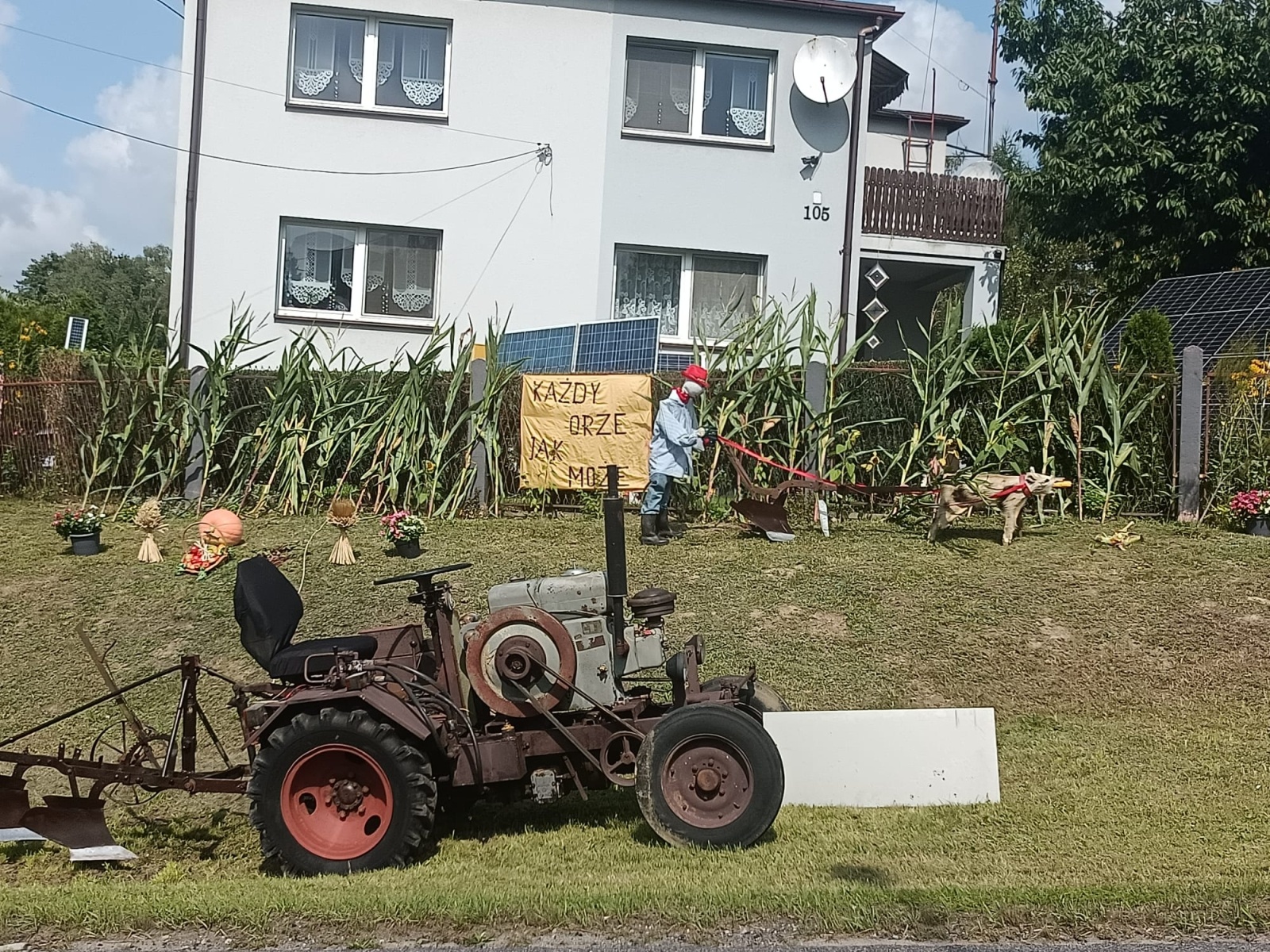 Zdjęcie w galerii na portalu naszwodzislaw.com: Dożynki Gminy Mszana. Która posesja była najlepiej przystrojona? wiadomości z regionu