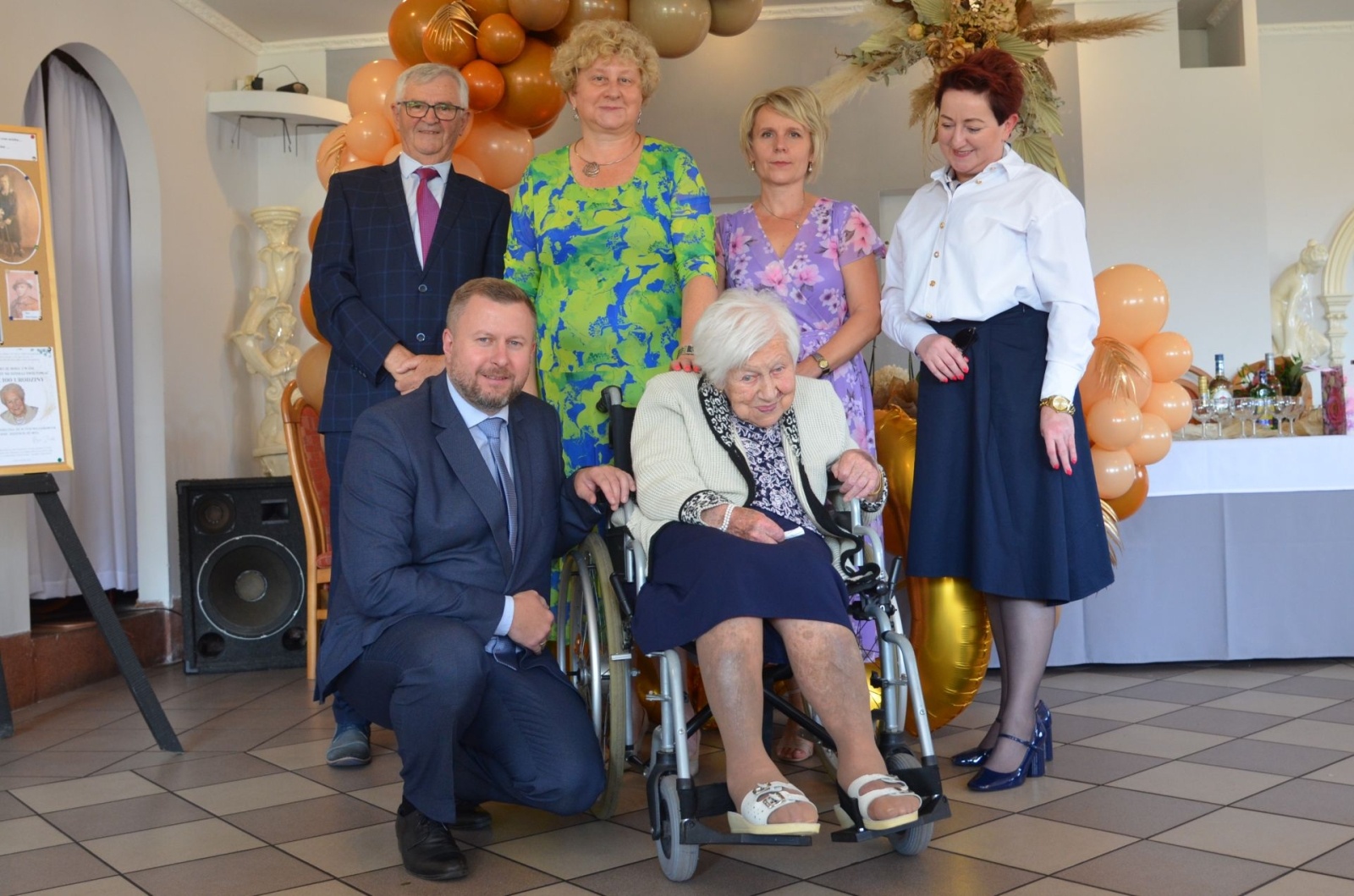 Zdjęcie w galerii na portalu naszwodzislaw.com: Mieszkanka Osin świętowała setne urodziny wiadomości z regionu