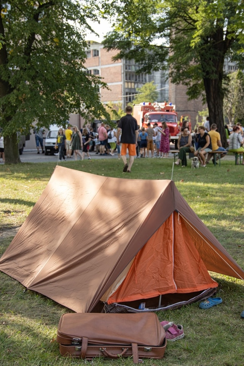 Zdjęcie w galerii na portalu naszwodzislaw.com: Klimat PRL zawładnął dzielnicą Wilchwy [FOTO] wiadomości z regionu