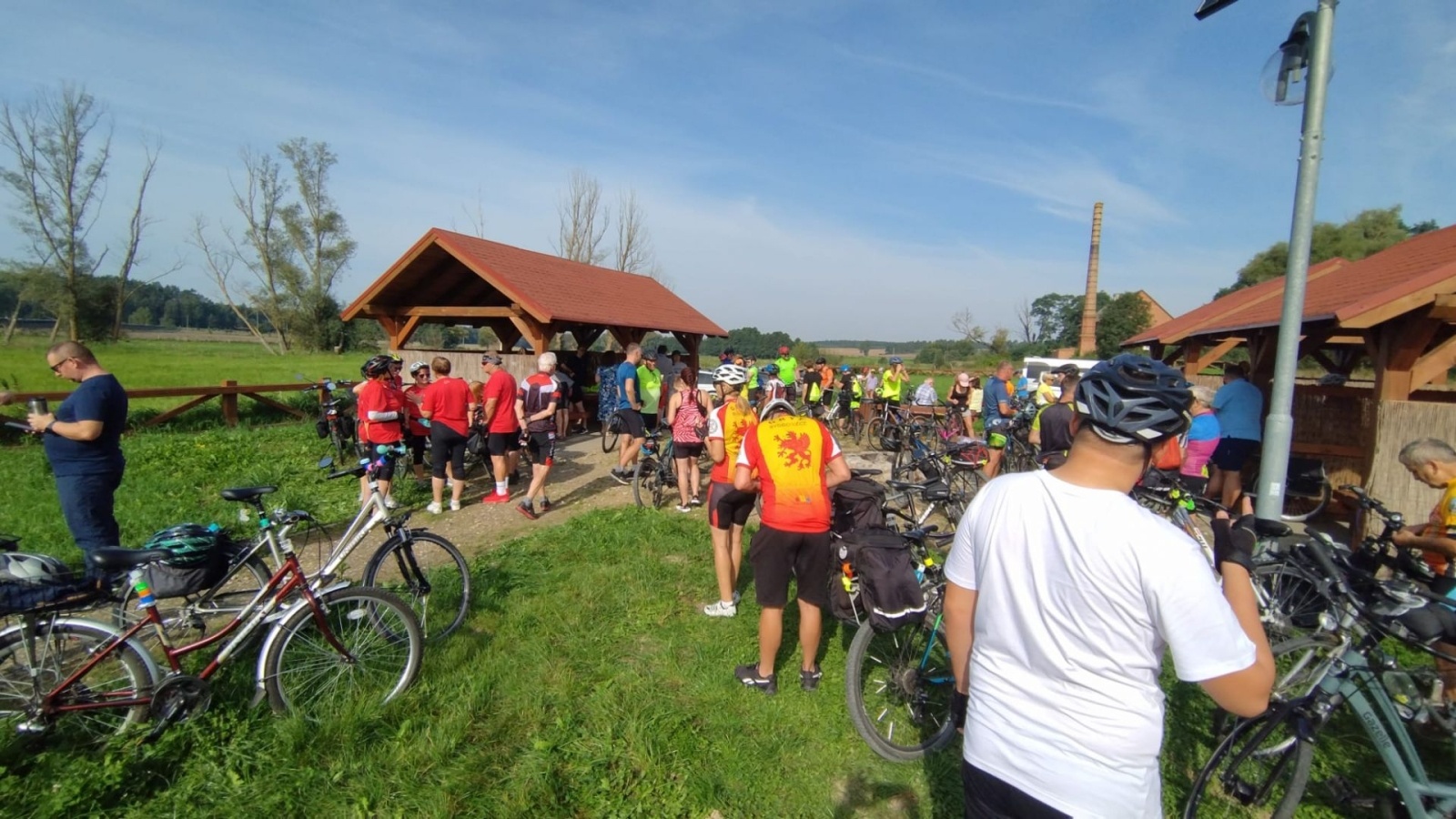 Zdjęcie w galerii na portalu naszwodzislaw.com: Cykliści z powiatu wodzisławskiego na rajdzie rowerowym w powiecie tczewskim wiadomości z regionu