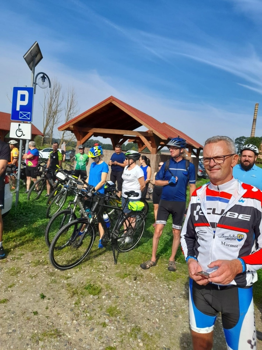 Zdjęcie w galerii na portalu naszwodzislaw.com: Cykliści z powiatu wodzisławskiego na rajdzie rowerowym w powiecie tczewskim wiadomości z regionu