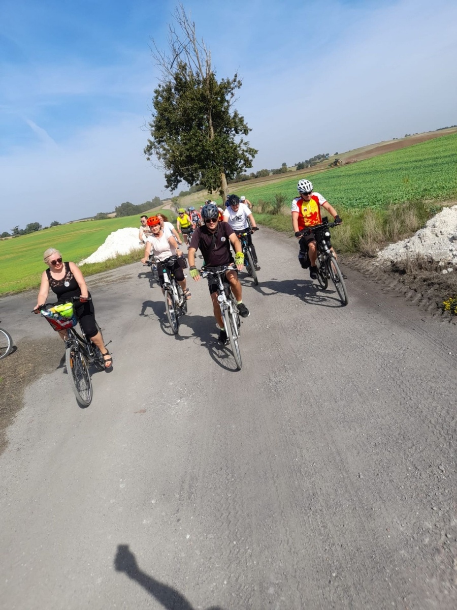 Zdjęcie w galerii na portalu naszwodzislaw.com: Cykliści z powiatu wodzisławskiego na rajdzie rowerowym w powiecie tczewskim wiadomości z regionu