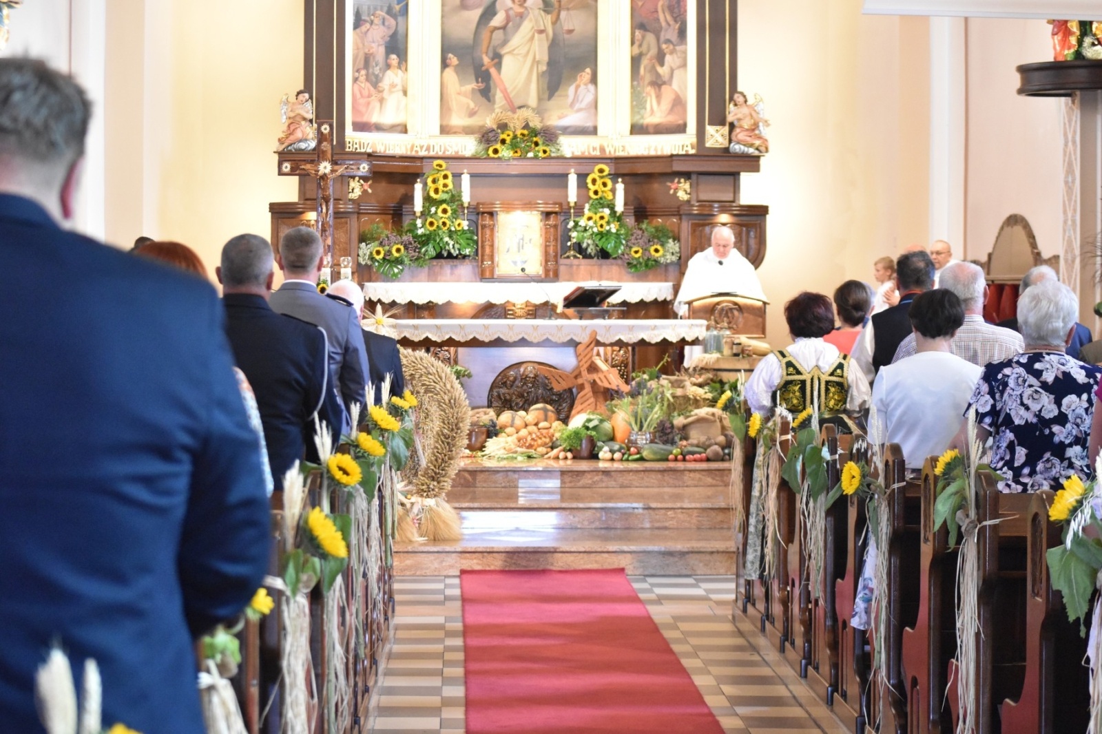 Zdjęcie w galerii na portalu naszwodzislaw.com: Gmina Godów podziękowała za plony w Skrzyszowie [FOTO] wiadomości z regionu