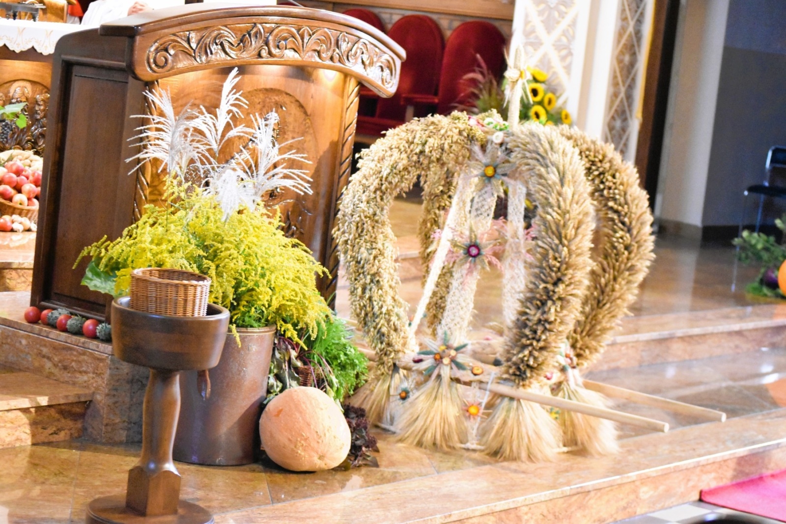 Zdjęcie w galerii na portalu naszwodzislaw.com: Gmina Godów podziękowała za plony w Skrzyszowie [FOTO] wiadomości z regionu