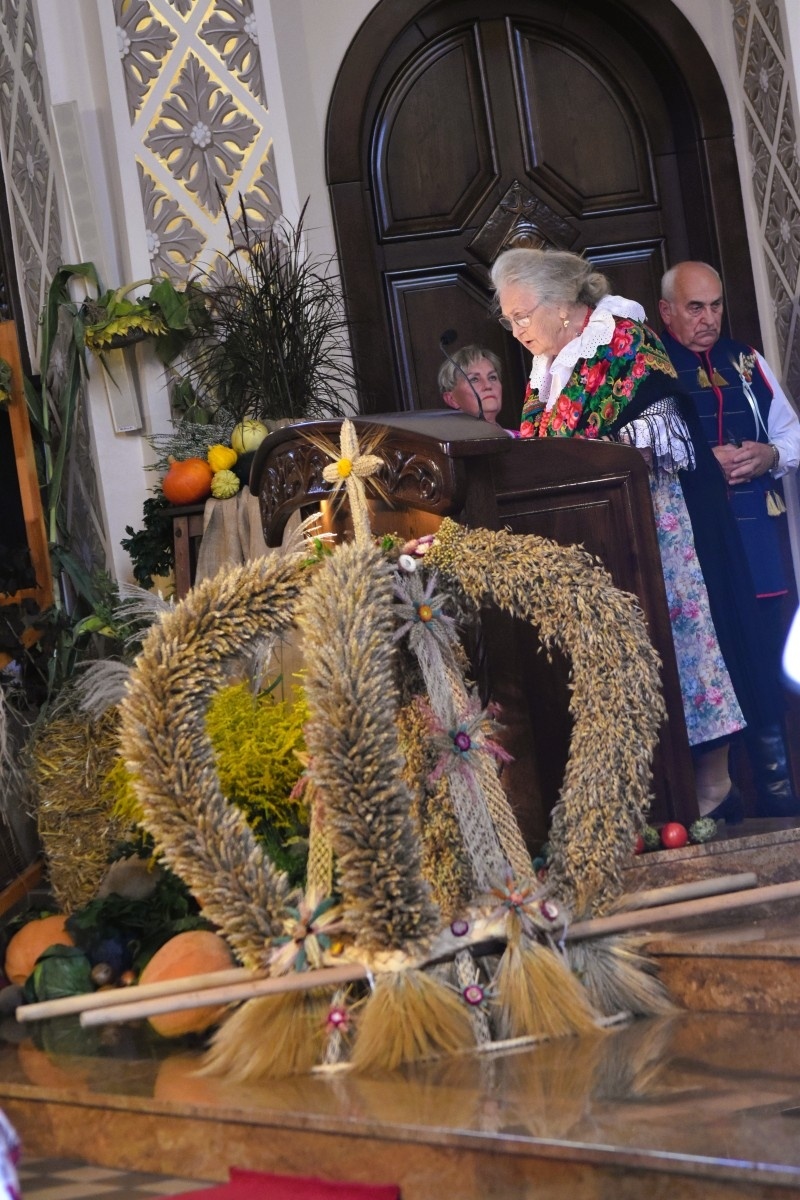 Zdjęcie w galerii na portalu naszwodzislaw.com: Gmina Godów podziękowała za plony w Skrzyszowie [FOTO] wiadomości z regionu