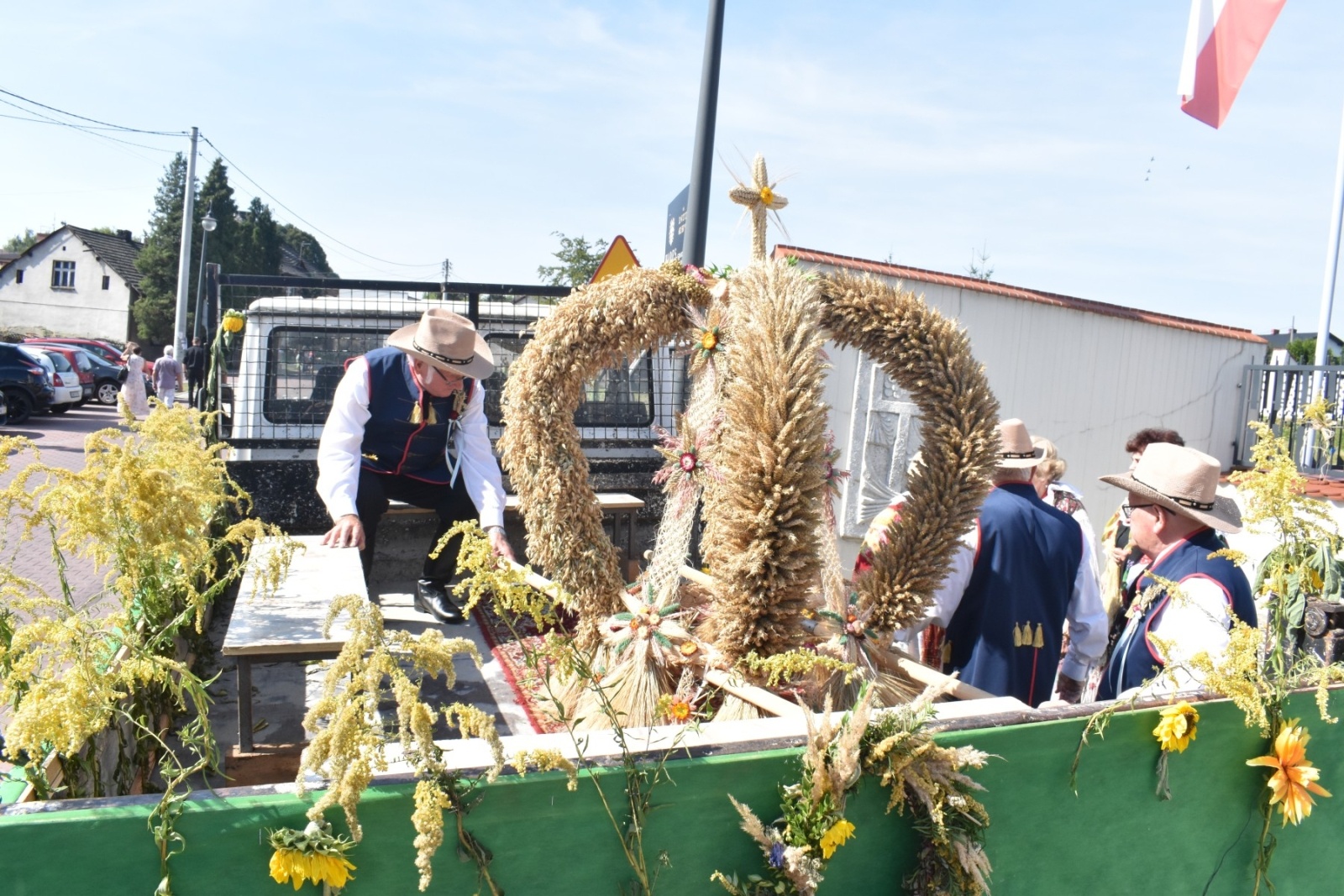 Zdjęcie w galerii na portalu naszwodzislaw.com: Gmina Godów podziękowała za plony w Skrzyszowie [FOTO] wiadomości z regionu