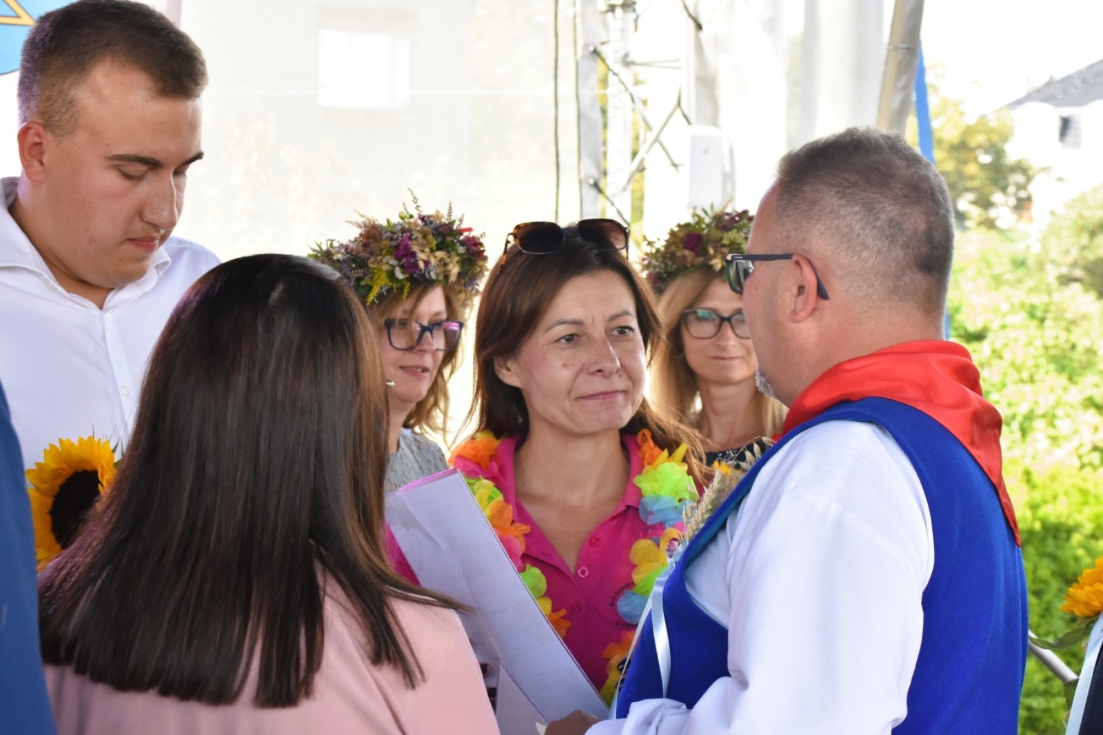 Zdjęcie w galerii na portalu naszwodzislaw.com: Gmina Godów podziękowała za plony w Skrzyszowie [FOTO] wiadomości z regionu