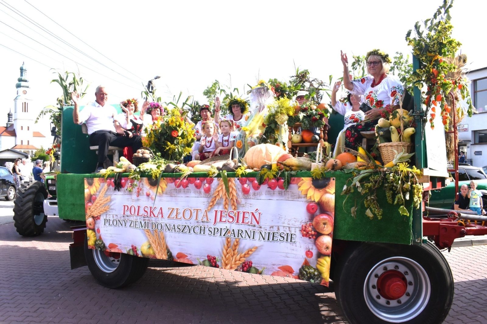 Zdjęcie w galerii na portalu naszwodzislaw.com: Gmina Godów podziękowała za plony w Skrzyszowie [FOTO] wiadomości z regionu