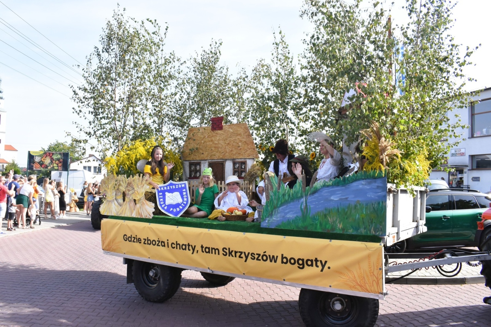 Zdjęcie w galerii na portalu naszwodzislaw.com: Gmina Godów podziękowała za plony w Skrzyszowie [FOTO] wiadomości z regionu