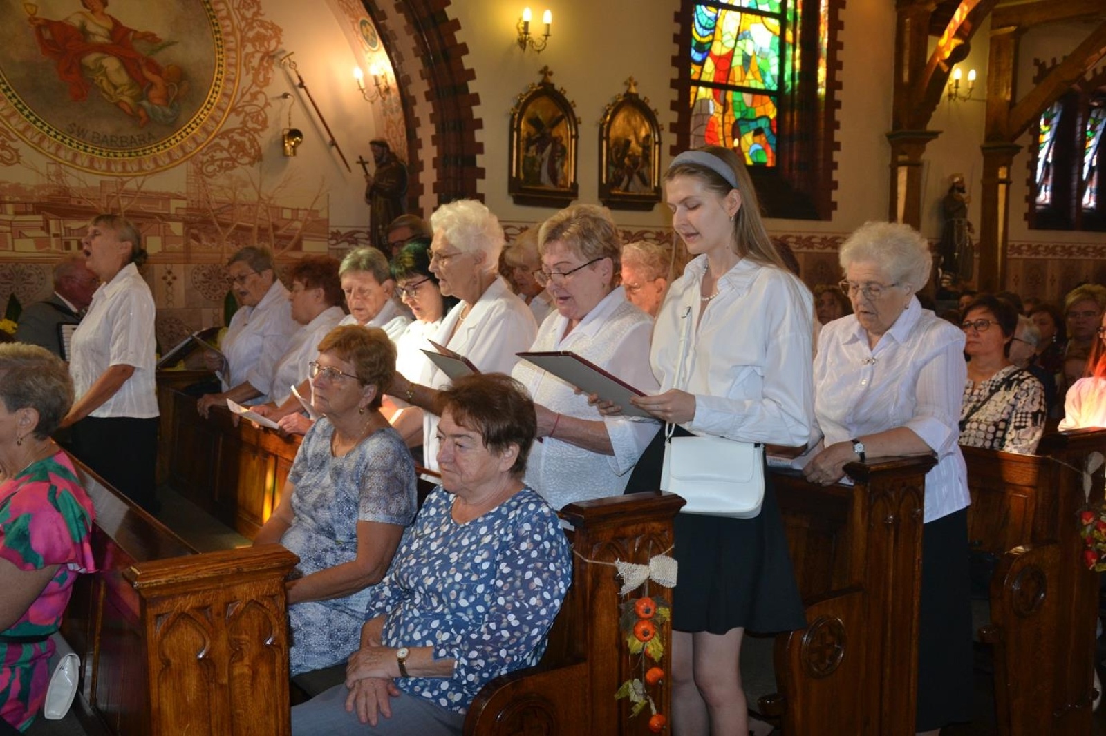 Zdjęcie w galerii na portalu naszwodzislaw.com: Rolnicy z Mszany podziękowali za tegoroczne plony wiadomości z regionu